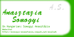 anasztazia somogyi business card